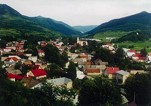 pohľad na obec Rajecká Lesná
